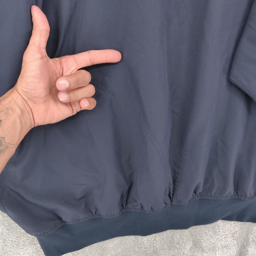 Zero Restriction Pullover Jacket Mens XL Blue Golf Windbreaker Super Light - Picture 6 of 14